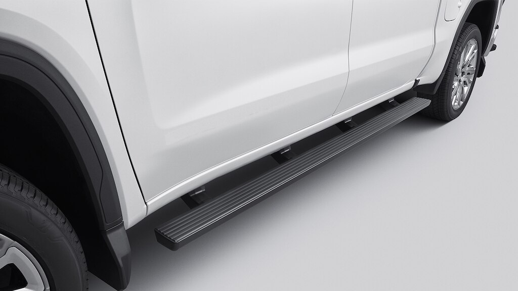 Estribo de trabajo negro para Chevrolet Silverado Turbo 2025, camioneta de trabajo